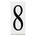 Product Image of Address Light Number 8 Panel (White)