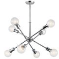 Product Image of Armstrong 26" 8 Light Chandelier (Chrome)