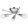 Product Image of Armstrong 3 Light Flush Mount (Chrome)