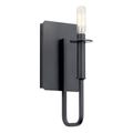 Product Image of Alden 1 Light Wall Sconce (Black)