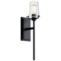 Product Image of Alton 22" 1 Light Wall Sconce w/ Clear Seeded Glass (Chrome)