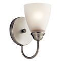 Product Image of Jolie 1 Light LED Wall Sconce w/ LED Bulb (Brushed Nickel)