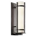 Product Image of Camden 22.5" 2 Light Outdoor Wall Light w/ Opal Etched Glass (Anvil Iron)