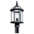 Product Image of Barrie 1 Light Post Mount (Black)