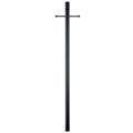 Product Image of Accessory 3" x 84" 1 Outdoor Direct Burial Ladder Rest Photocell Post (Black)
