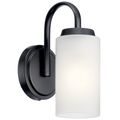 Product Image of Kennewick 1 Light Wall Sconce w/ Etched Glass (Brushed Nickel)
