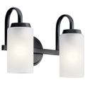 Product Image of Kennewick 1 Light Wall Sconce w/ Etched Glass (Olde Bronze)