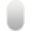 Product Image of Menillo 32" LED Vanity Mirror w/ Etched Glass (White)