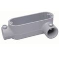 Product Image of 3/4" LL Body, EMT Aluminum Conduit Body, EBLL-2
