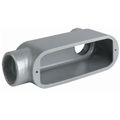 Product Image of 1/2" LB Body, Form 85 IMC/Rigid Aluminum Conduit Body, OLB-1
