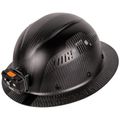 Product Image of Klein Carbon Fiber Full Brim Hard Hat with Headlamp, Titan
