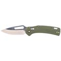 Product Image of KTO Resurgence Knife, Drop Point Blade, Moss Green Handle