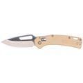 Product Image of KTO Resurgence Knife, Drop Point Blade, Sand Handle
