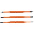 Product Image of Screwdriver Blades, Insulated Double-End, 3-Pack, 13157