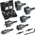 Product Image of Hole Cutter Kit, Master Electrician Hole Cutter, 8-Piece, 31873