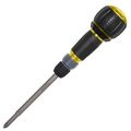 Product Image of Ratcheting Fastbit Tru-Grip Screwdriver, Phillips and Slotted Bits
