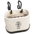 Product Image of Canvas Bucket, 15-Pocket Aerial Oval Bucket with Hooks, 5144