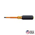 Product Image of Insulated Screwdriver, 1/4" Cabinet, 4" Round Shank, 602-4-INS