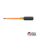 Product Image of Insulated Screwdriver, #2 Phillips, 4" Round Shank, 603-4-INS