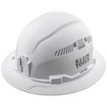Product Image of Hard Hat, Vented, Full Brim Style, White, 60401