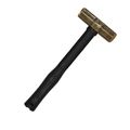 Product Image of Brass Sledge Hammer, Rubber Handle, 10-Pound, 7HBRFRH10