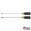 Product Image of Screwdriver Set, Long Blade Slotted and Phillips, 2-Piece, 85072
