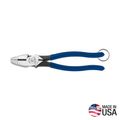Product Image of Pliers, High-Leverage Side Cutters, Tether Ring, D213-9NETT