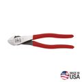 Product Image of Diagonal Cutting Pliers, High-Leverage, Angled Head, 8", D238-8