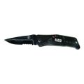 Product Image of 3-1/2" Assisted Opening Folding Knife, Serrated/Straight Blade
