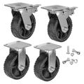 Product Image of MODbox 6" Utility Cart Caster Replacement Wheel Set (4 Wheels)