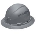 Product Image of Full Brim Vented Hard Hat, Type 1 Class C (Gray)