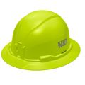 Product Image of Full Brim Non-Vented Hard Hat, Type 1 Class E (High Visibility Lime)