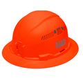 Product Image of Full Brim Vented Hard Hat, Type 1 Class C (High Visibility Orange)