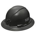Product Image of Full Brim Non-Vented Hard Hat, Type 1 Class E (Black)
