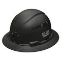 Product Image of Full Brim Vented Hard Hat, Type 1 Class C (Black)