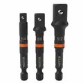 Product Image of 3 Piece Impact Socket Adapter Set (1/4", 3/8", 1/2")