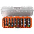 Product Image of 9 Piece KNECT Deep-Well 3/8" Drive Impact Socket Set, SAE