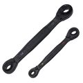 Product Image of 4-in-1 Ratcheting Wrench 2 Piece Set, Metric