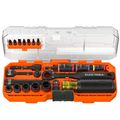 Product Image of KNECT SAE Pass-Through Socket Set, 23 Piece, 65301KNECT
