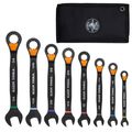Product Image of SAE Ratchet Combo Wrench Set, 8 Piece, 69508