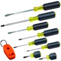 Product Image of 8-Piece Cushion-Grip Screwdriver Set w/ Magnetizer, 85148