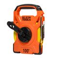 Product Image of 100 ft. Open Reel Tape Measure w/ Single Hook & Carabiner, 94100RT