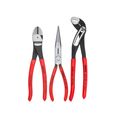 Product Image of 3 Piece Universal Alligator Pliers and Cutters Set