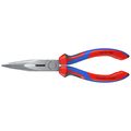 Product Image of 8" Snipe Nose Side Cutting Pliers w/ Comfort Grip, 40-Degree Angle
