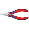 Product Image of 4-1/2" Electronics Pliers w/ Flat Tips and Multi-Component Grips
