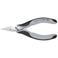 Product Image of 4-1/2" Electronics Pliers w/ Flat Tips, Multi-Component Grips, ESD Handles