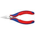 Product Image of 4-1/2" Electronics Pliers w/ Half-Round Tips and Multi-Component Grips