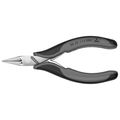 Product Image of 4-1/2" Electronics Pliers w/ Round Tips, Multi-Component Grips, ESD Handles