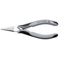 Product Image of 5-3/4" Electronics Pliers w/ Half-Round Tips, Multi-Component Grips, ESD Handles
