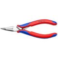 Product Image of 5-3/4" Electronics Pliers w/ Round Tips and Multi-Component Grips, 45-Degree Angle
